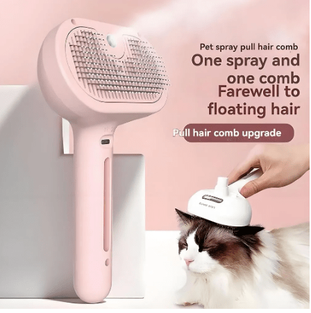 3-in-1 Steam Pet Brush